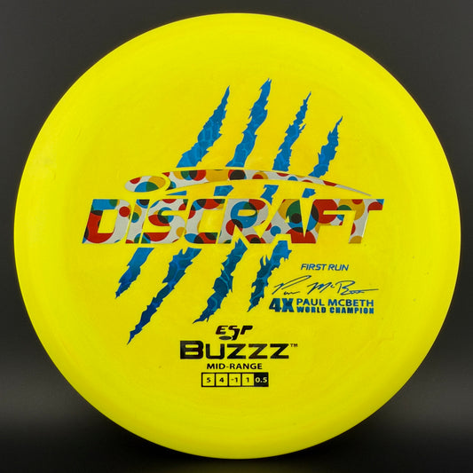 Swirly ESP Buzzz (First Run) - Paul McBeth 4x Claws - Lemon Wonderbread