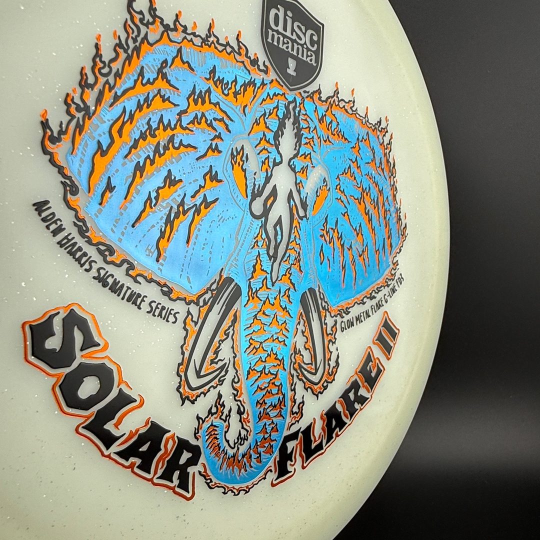 Glow Metal Flake C-Line FD3 - Solar Flare 2 - Alden Harris Discmania