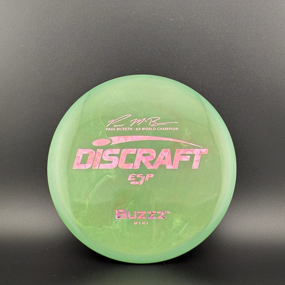 Mini ESP Buzzz - Paul McBeth 6" Mini Disc Discraft