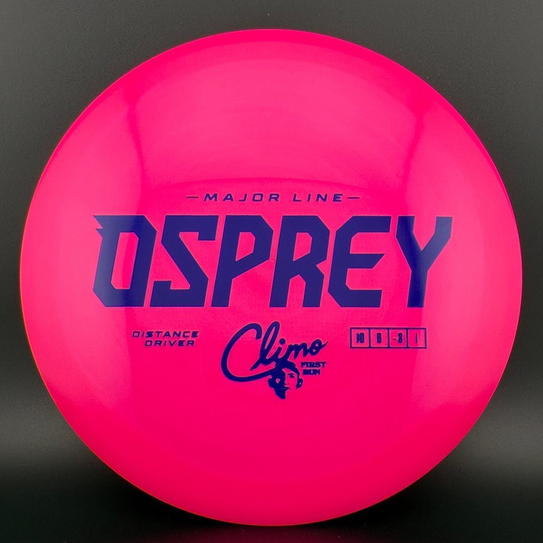 Major Line Osprey - First Run Climo Disc Golf
