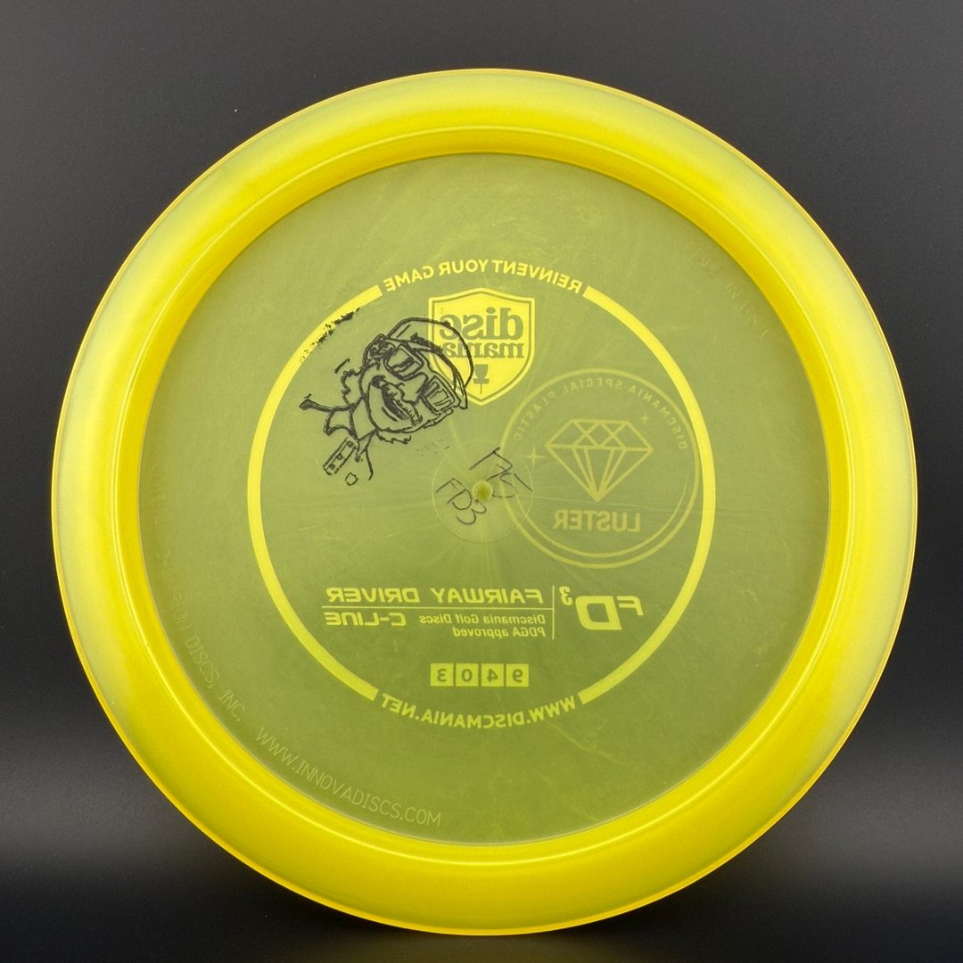 Luster C-Line FD3 Penned - Special Edition - Innova Made *Colten Stash* Discmania