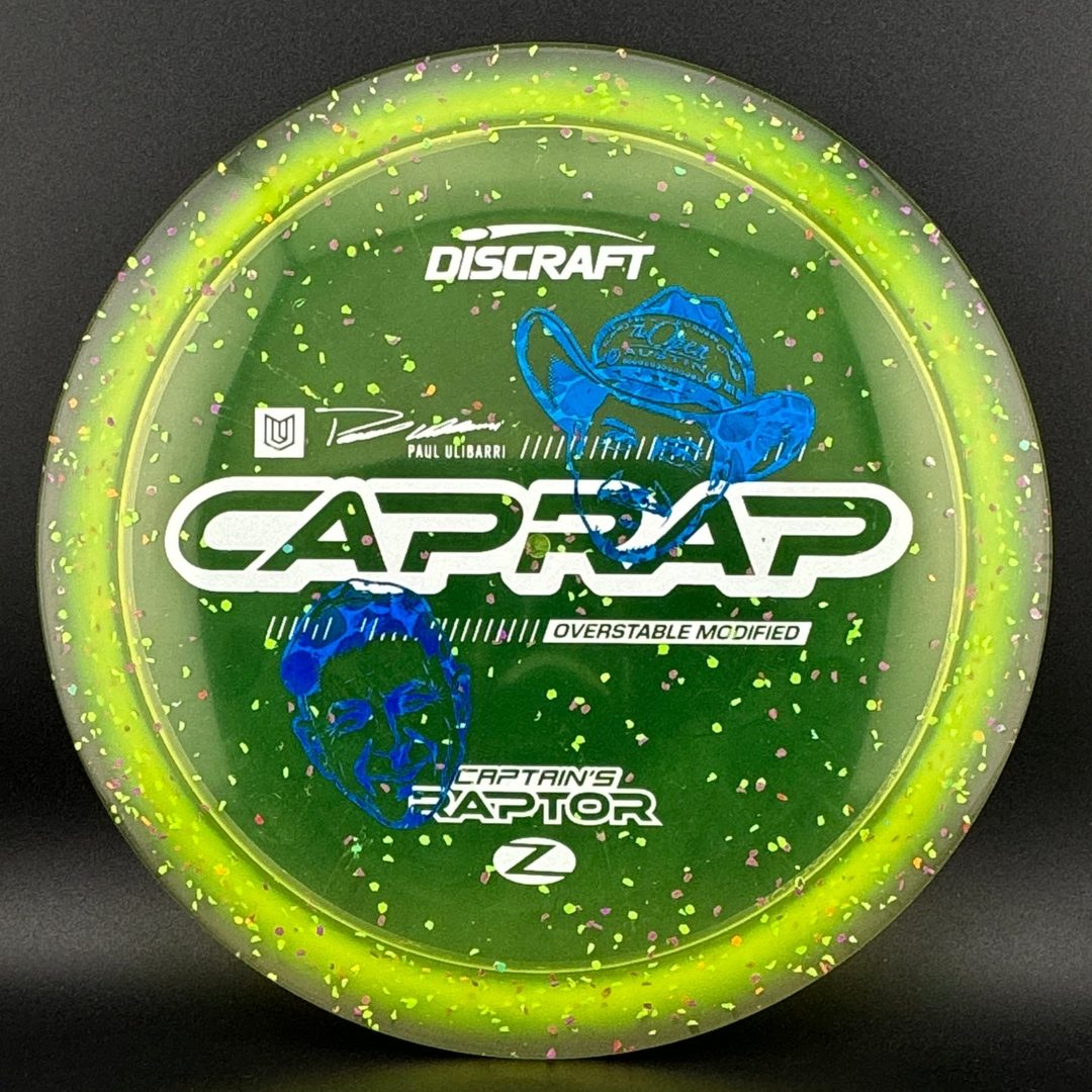 Confetti Z Captain's Raptor - Victory Edition Paul Ulibarri 2026 Discraft