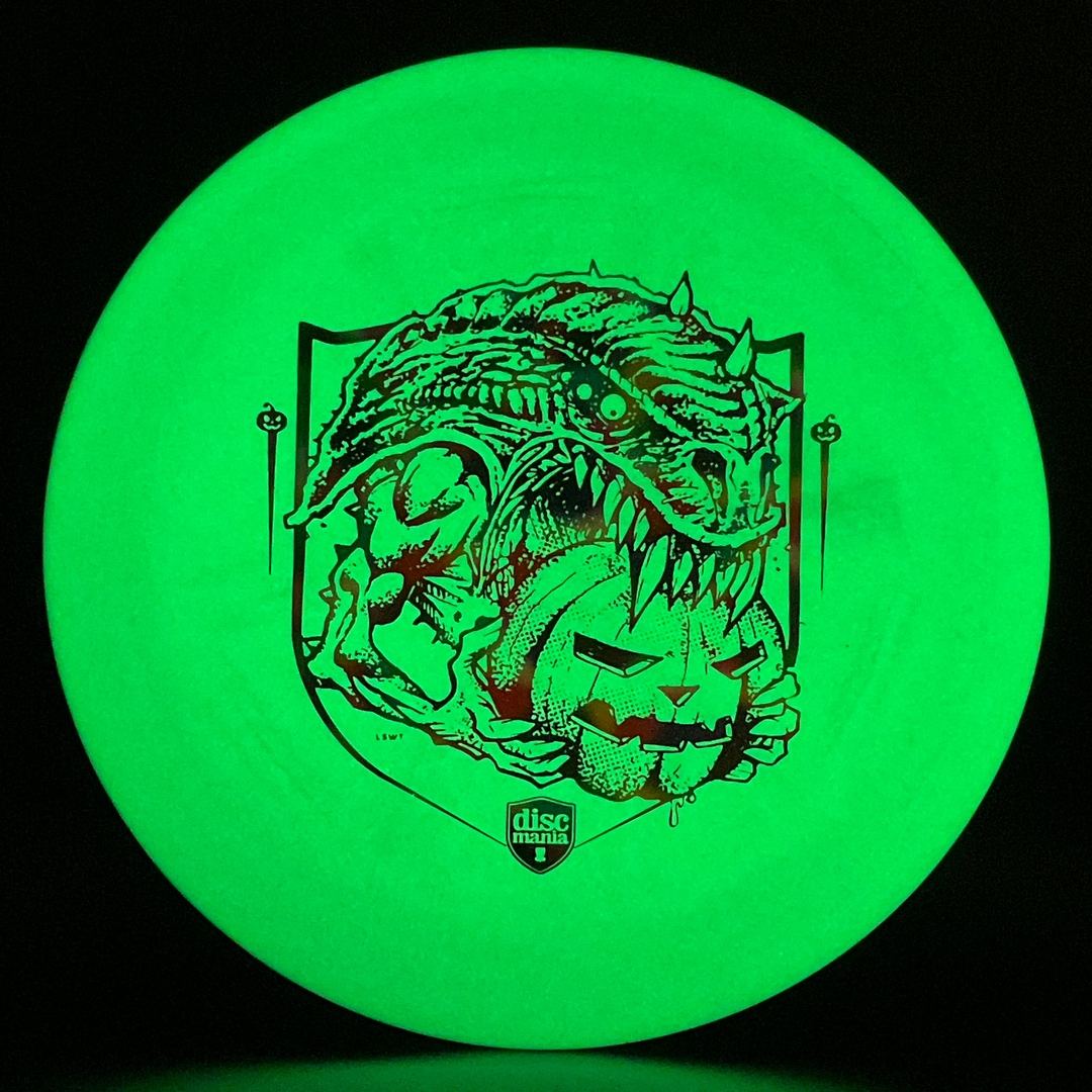 Glow D-line FD Flex 2 *Les White Stash* - First Run - "Pumpkin Eater" by Les White Discmania