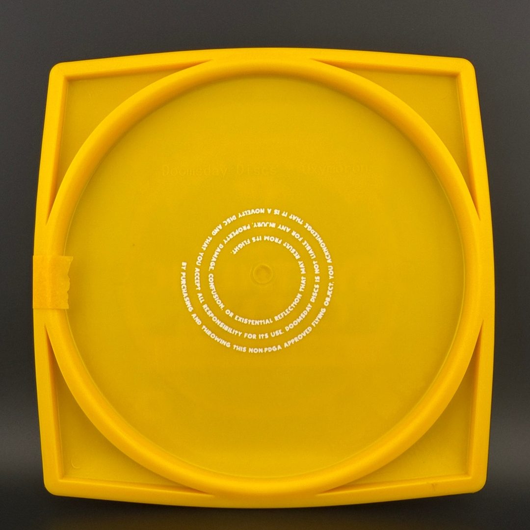 Survival Oxymoron - Synthetic Cheese *Square Novelty Disc Doomsday Discs