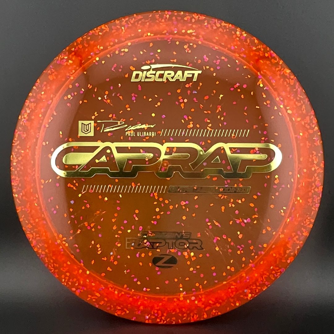 Confetti Z Captain's Raptor - Paul Ulibarri 2026 Discraft