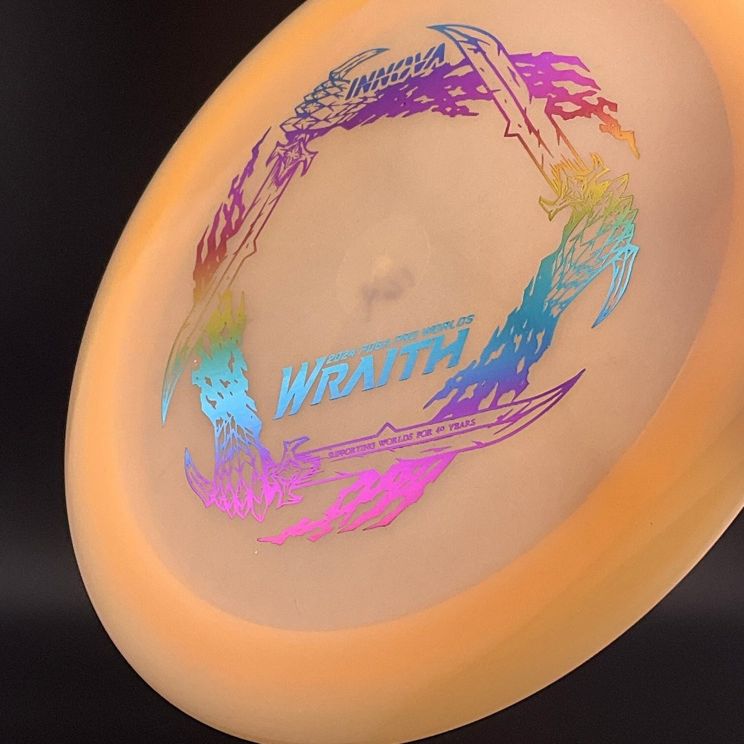 Color Glow Champion Wraith - 2024 PDGA Pro Worlds Innova