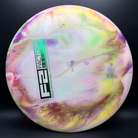 Glow Champion Eagle - F2 - Doodle Discs Dyed Innova