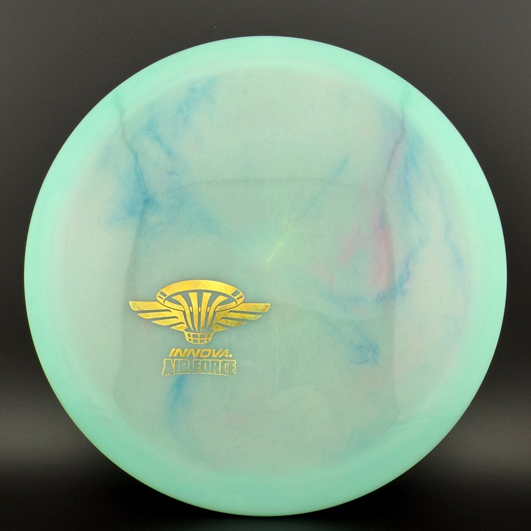 Swirly Glow Champion Firebird - Limited Air Force Stamp Innova