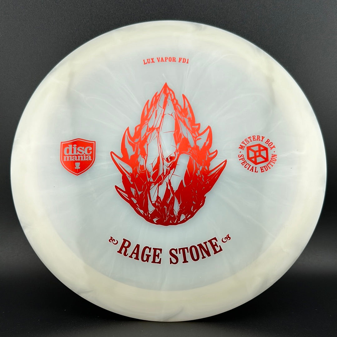 Lux Vapor FD1 First Run - "Rage Stone" MB '23 Discmania