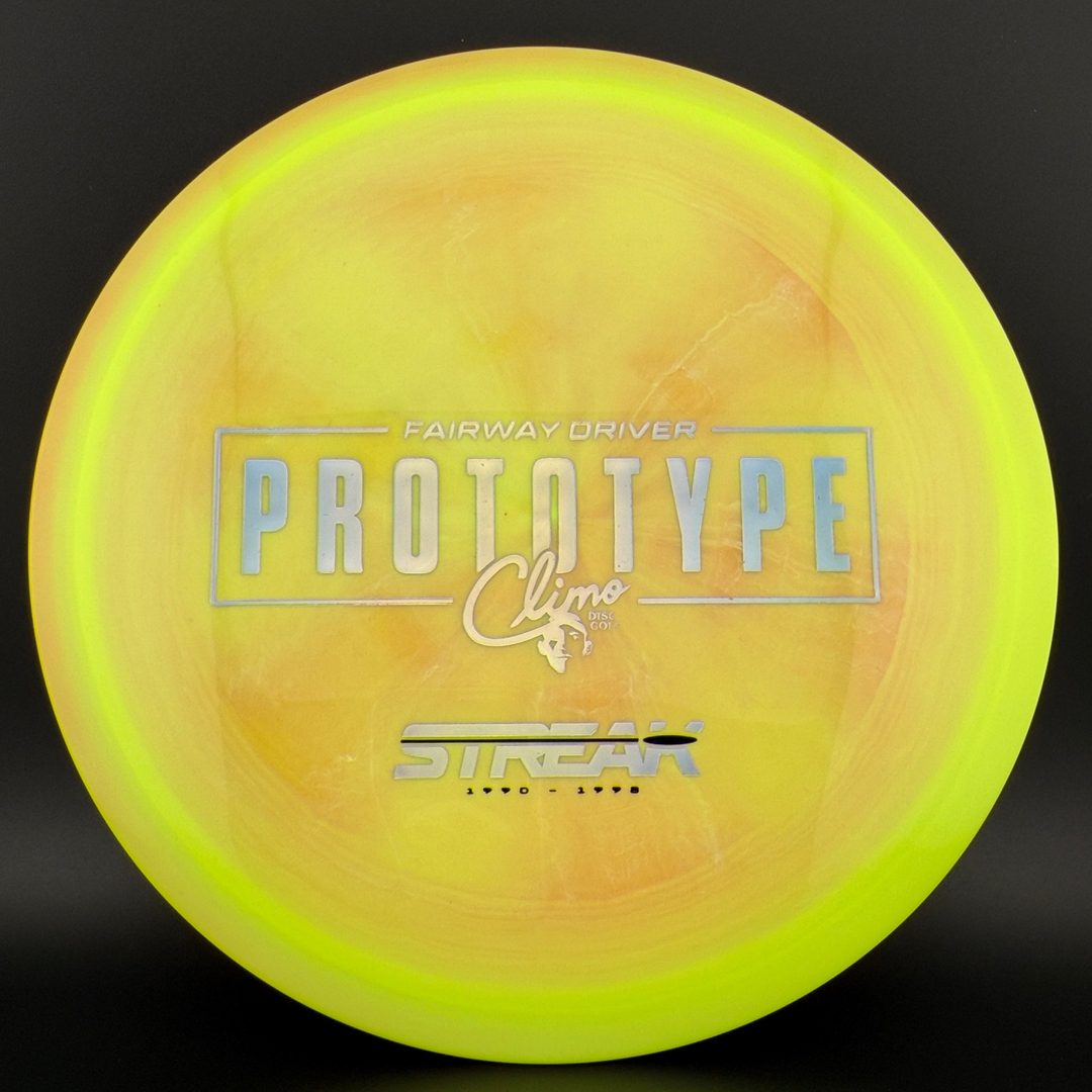 Signature Line Streak - Prototype Climo Disc Golf