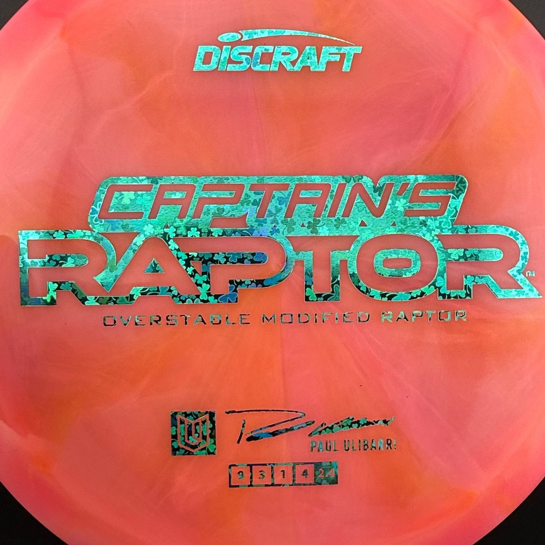 Special Z Blend Captain's Raptor - Paul Ulibarri 2025 Signature Series Discraft