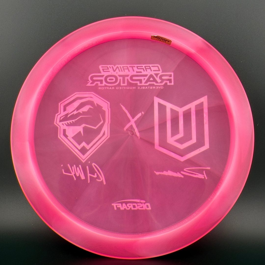 Z Swirl Captain's Raptor - Ulibarri x Wysocki Collab Edition Discraft