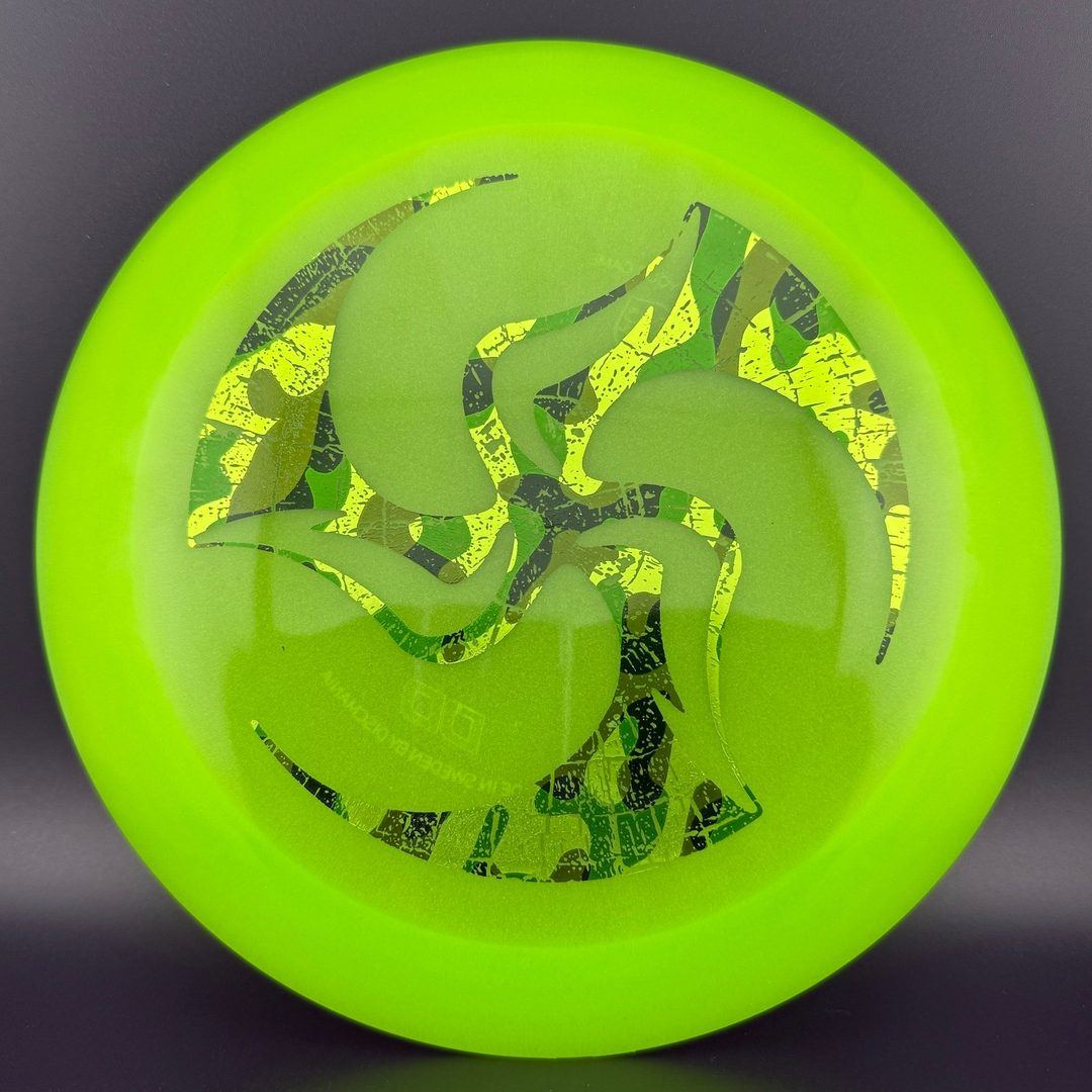 Color Glow C-Line DD - Limited Huk Cracked Stamp Discmania