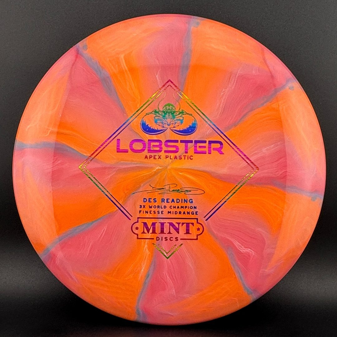 Apex Swirl Lobster - 4th Run - Des Reading Edition MINT Discs