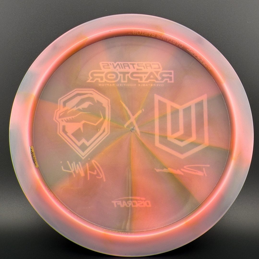 Z Swirl Captain's Raptor - Ulibarri x Wysocki Collab Edition Discraft