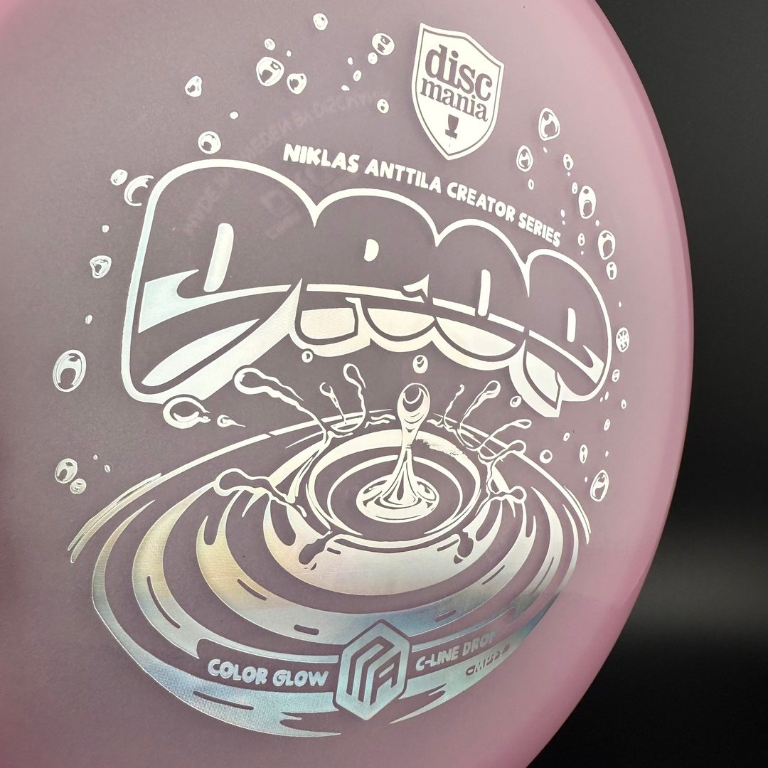 Color Glow C-Line Drop - Niklas Anttila Creator Series - Art by Manny Trujillo Discmania