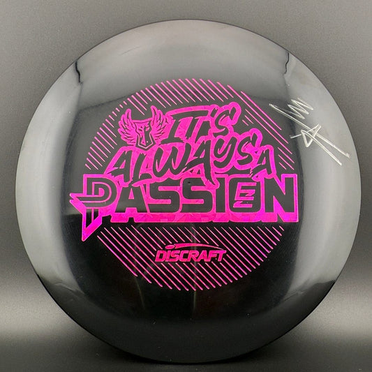 CryZtal Passion - Ezra Aderhold Autographed "It's Always A Passion" Discraft