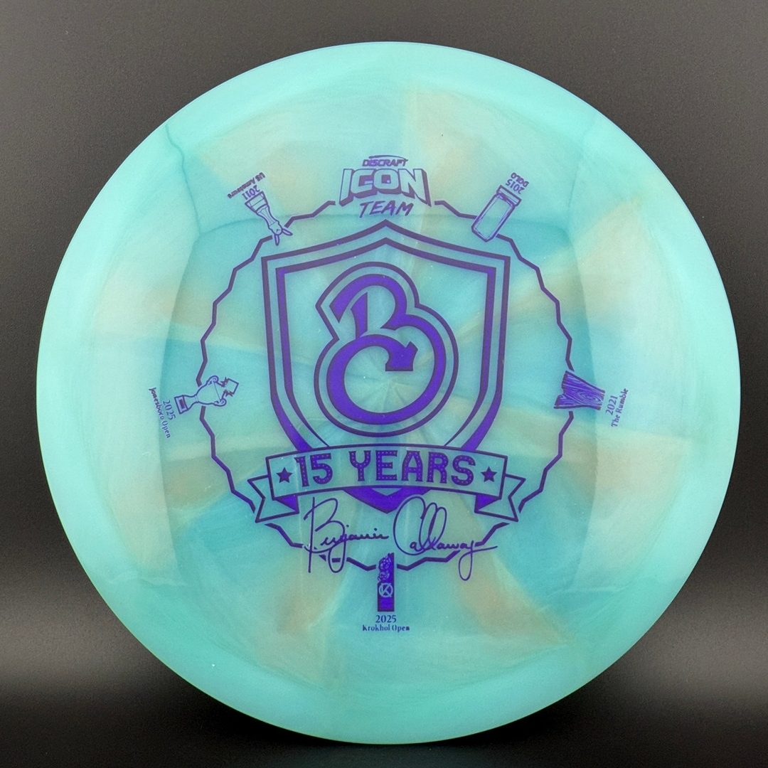 Z Swirl Undertaker - Ben Callaway 15 Year ICON Team Discraft