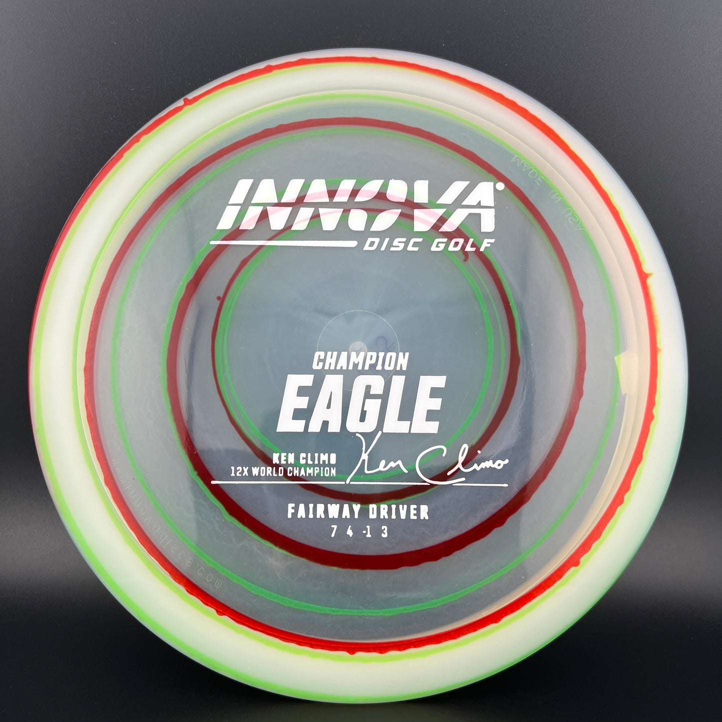 I-Dye Champion Eagle - Ken Climo 12x Innova