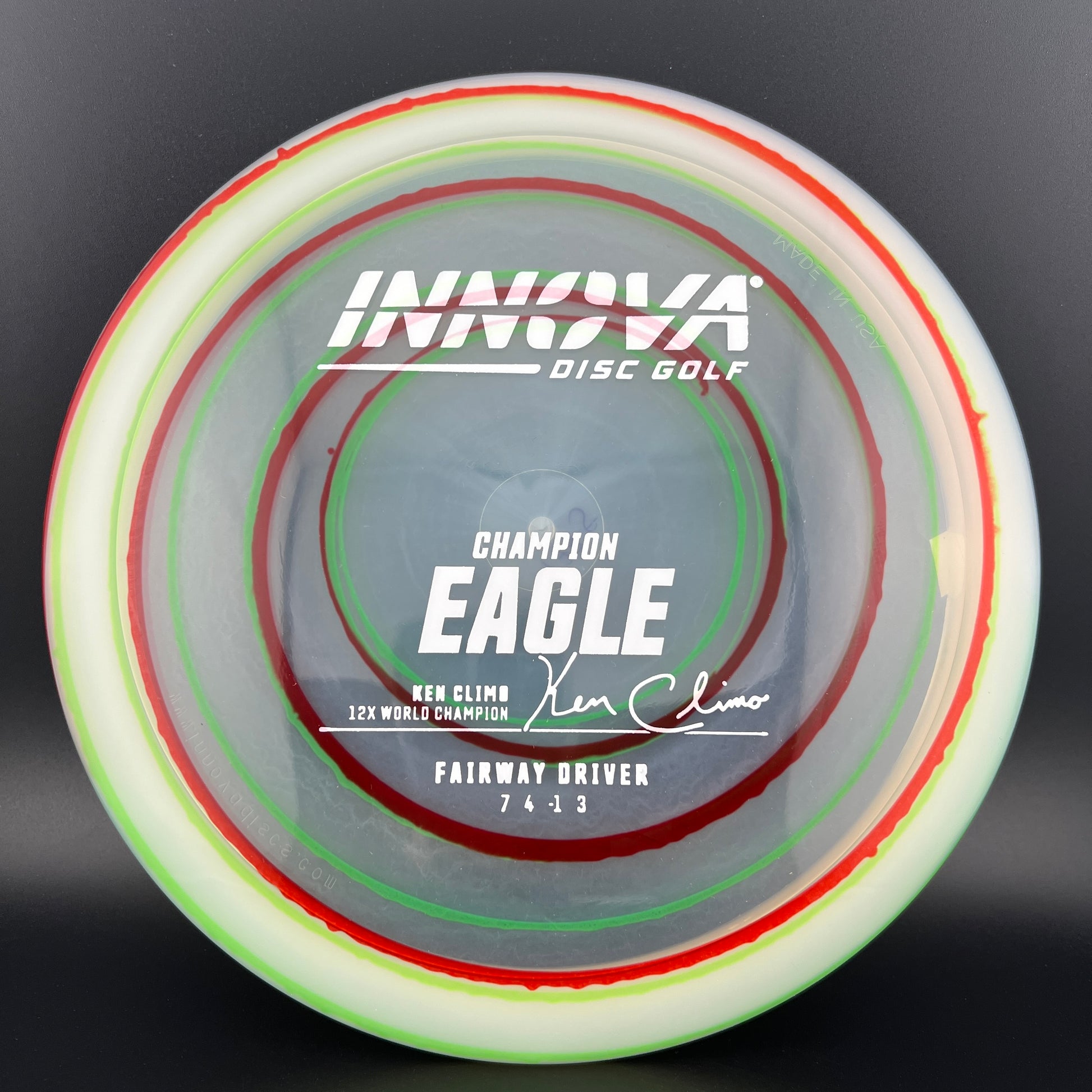 I-Dye Champion Eagle - Ken Climo 12x Innova