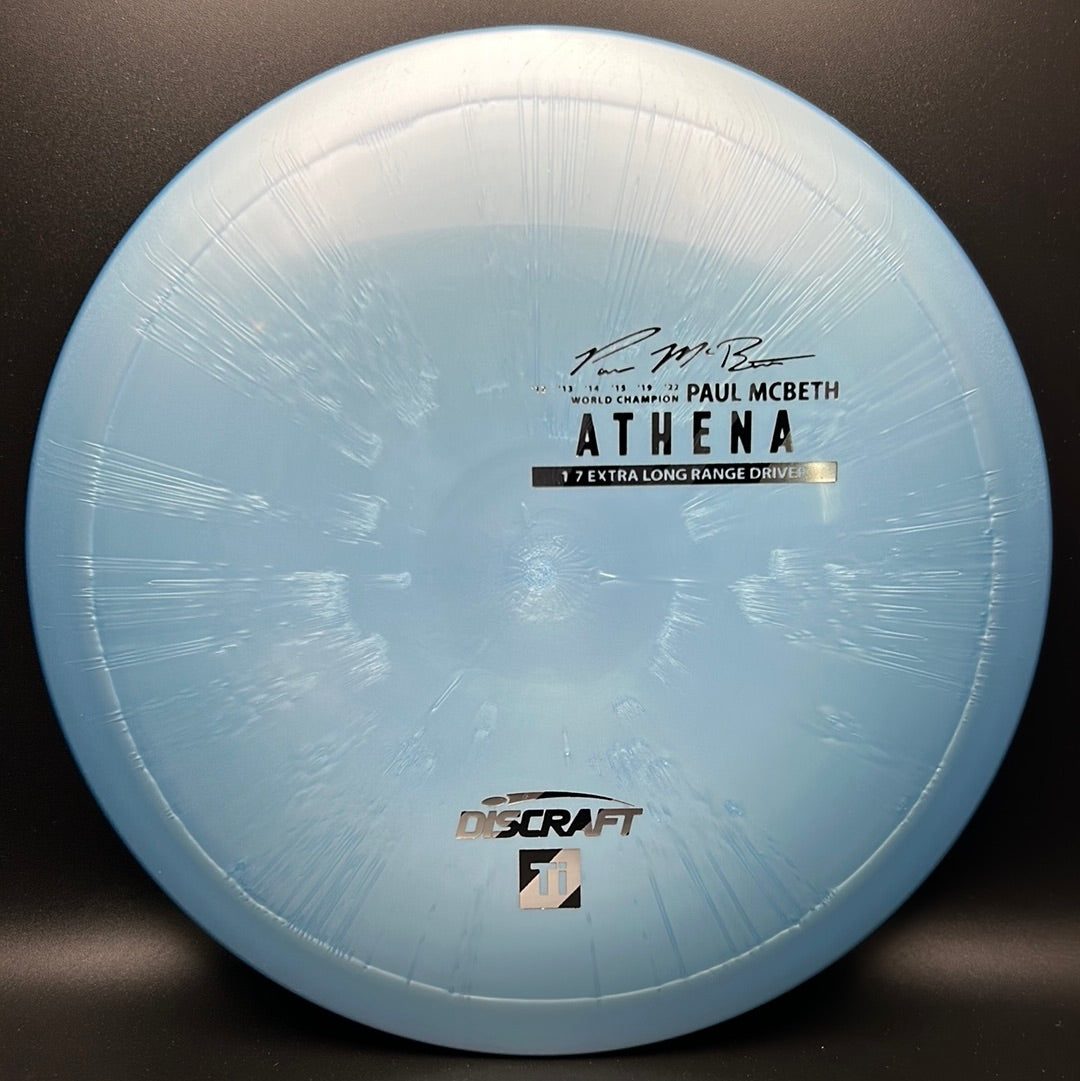 Titanium Athena - First Run - Paul McBeth Limited Edition Discraft
