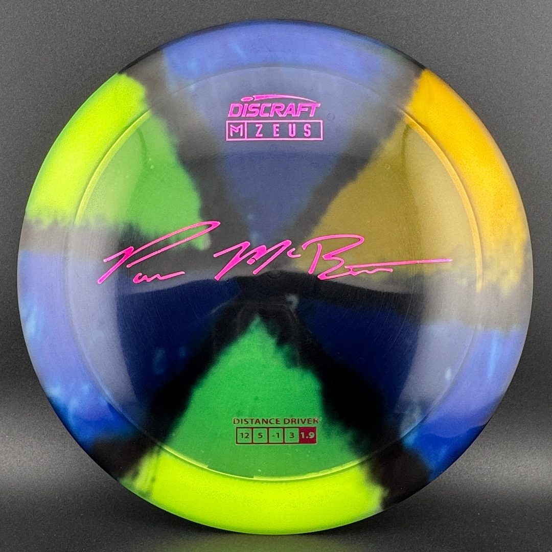 Fly Dye Z Zeus - Paul McBeth Discraft