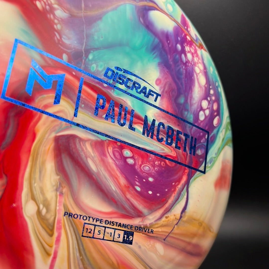 Prototype ESP Zeus / Kong - Paul McBeth - Doodle Discs Dyed Discraft