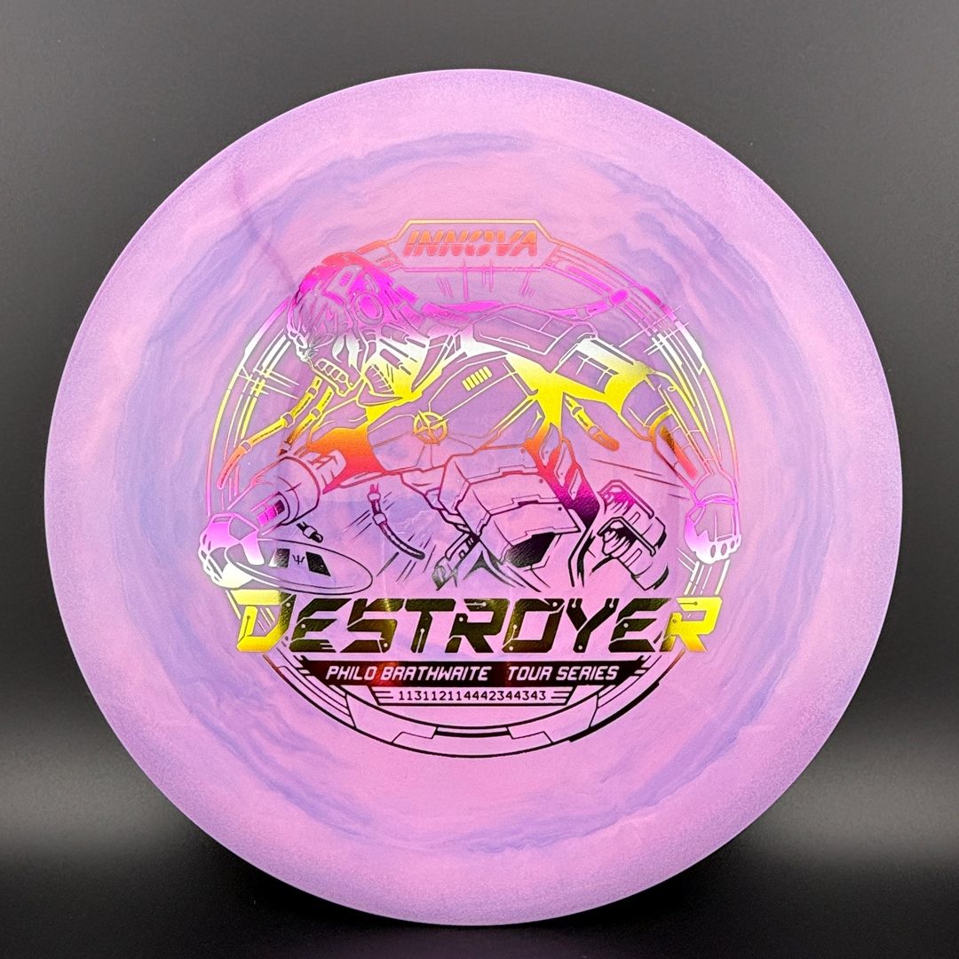 Swirly Star Destroyer - Philo Brathwaite 2025 Tour Series Innova