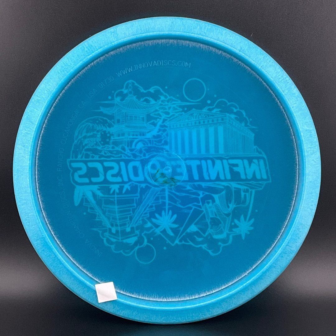 Gummy Champion Pig - Infinite Culture - Iced Blue Innova