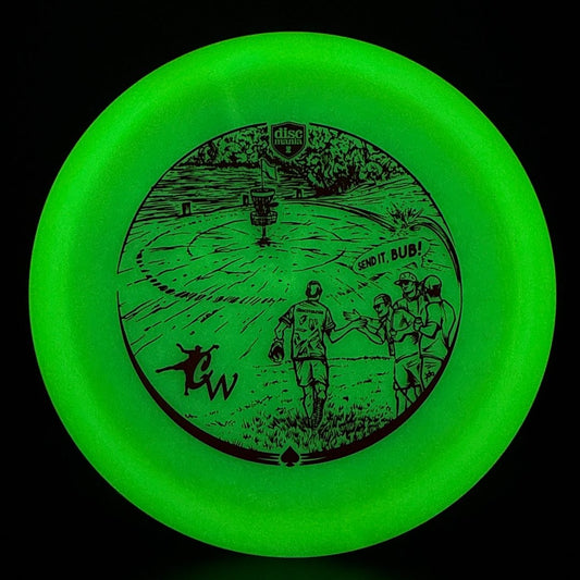 Color Glow Horizon C-Line FD1 - Casey White Send It Bub! Discmania