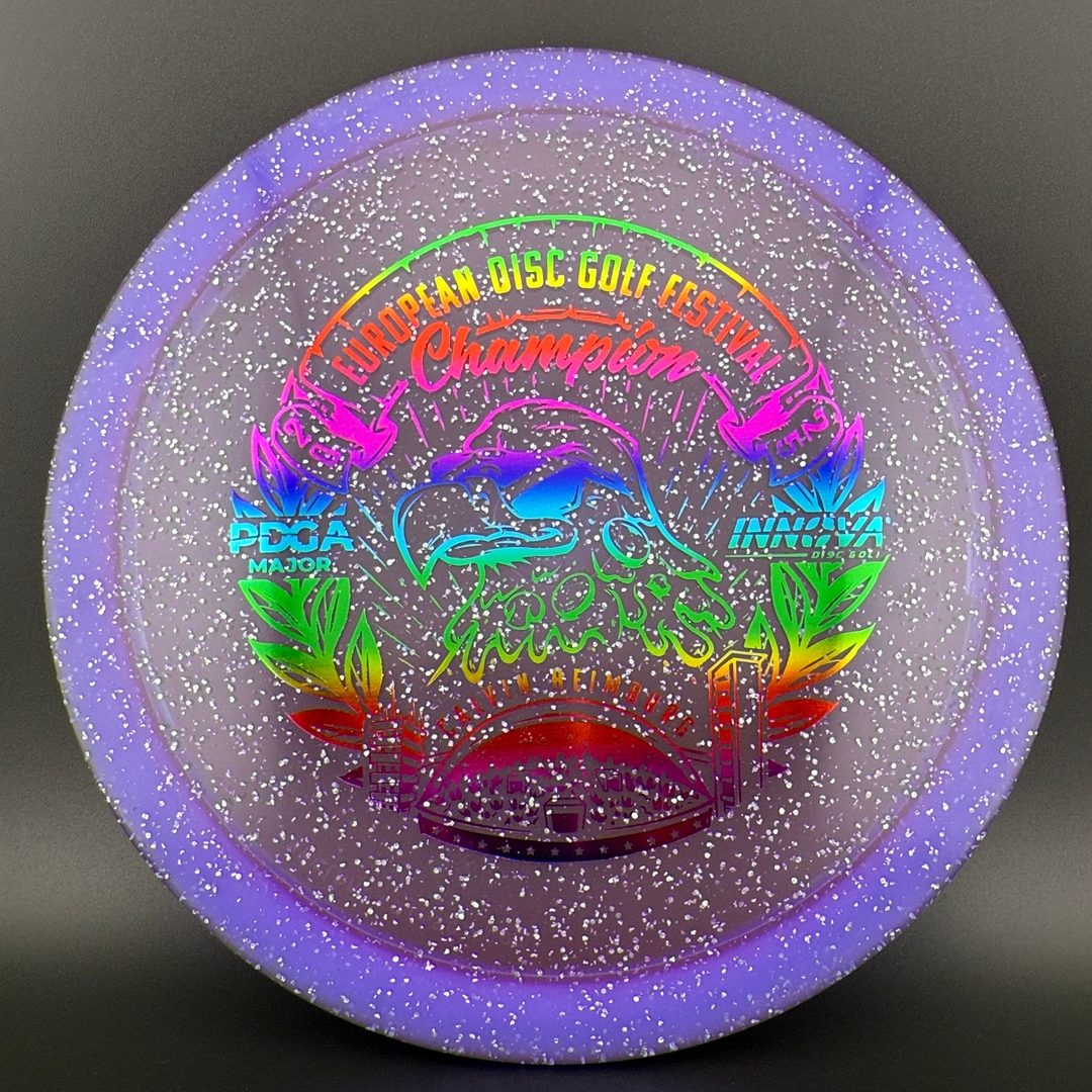 Metal Flake Champion Eagle - Calvin Heimburg 2025 EU Festival Champion Innova