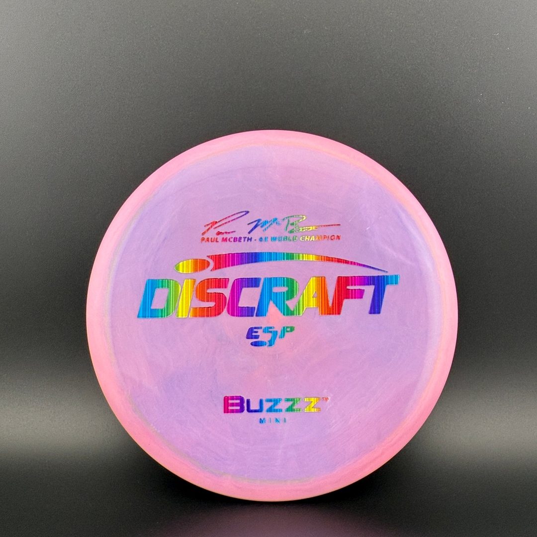Mini ESP Buzzz - Paul McBeth 6" Mini Disc Discraft