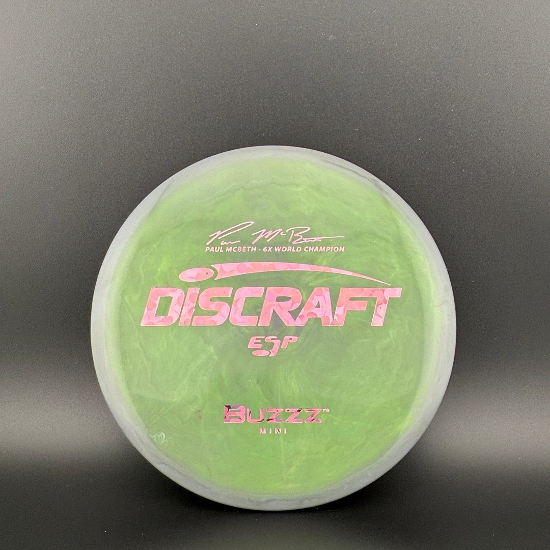 Mini ESP Buzzz - Paul McBeth 6" Mini Disc Discraft