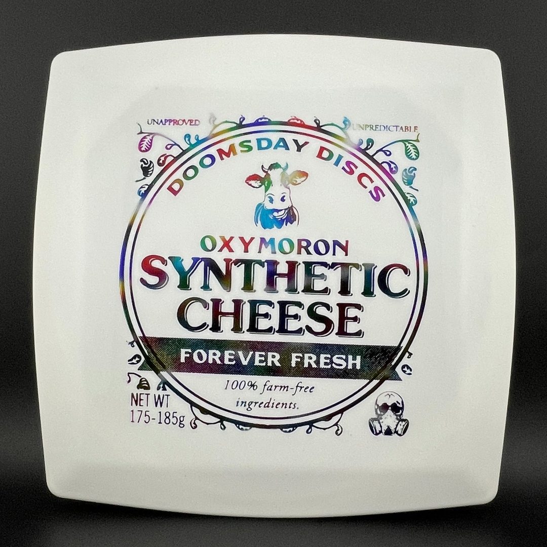 Survival Oxymoron - Synthetic Cheese *Square Novelty Disc Doomsday Discs