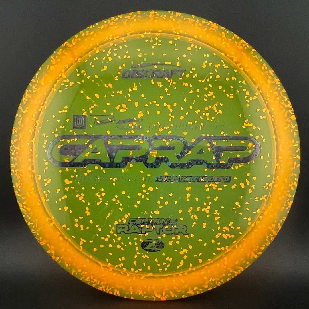 Confetti Z Captain's Raptor - Paul Ulibarri 2026 Discraft