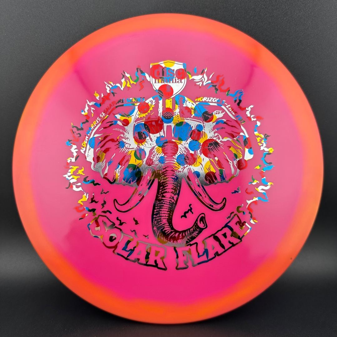 Horizon S-Line FD3 - Solar Flare - Alden Harris Signature Series Stamp by Manny Trujillo DROPPING OCTOBER 9TH @ 7 AM MST Discmania