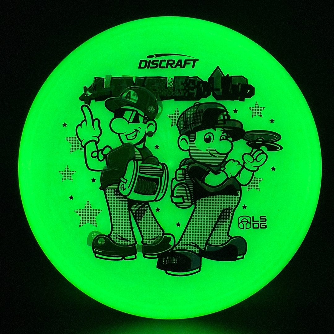 Mega Glo Luna - Leveled-Up Misprints - McBeth & Barela Discraft