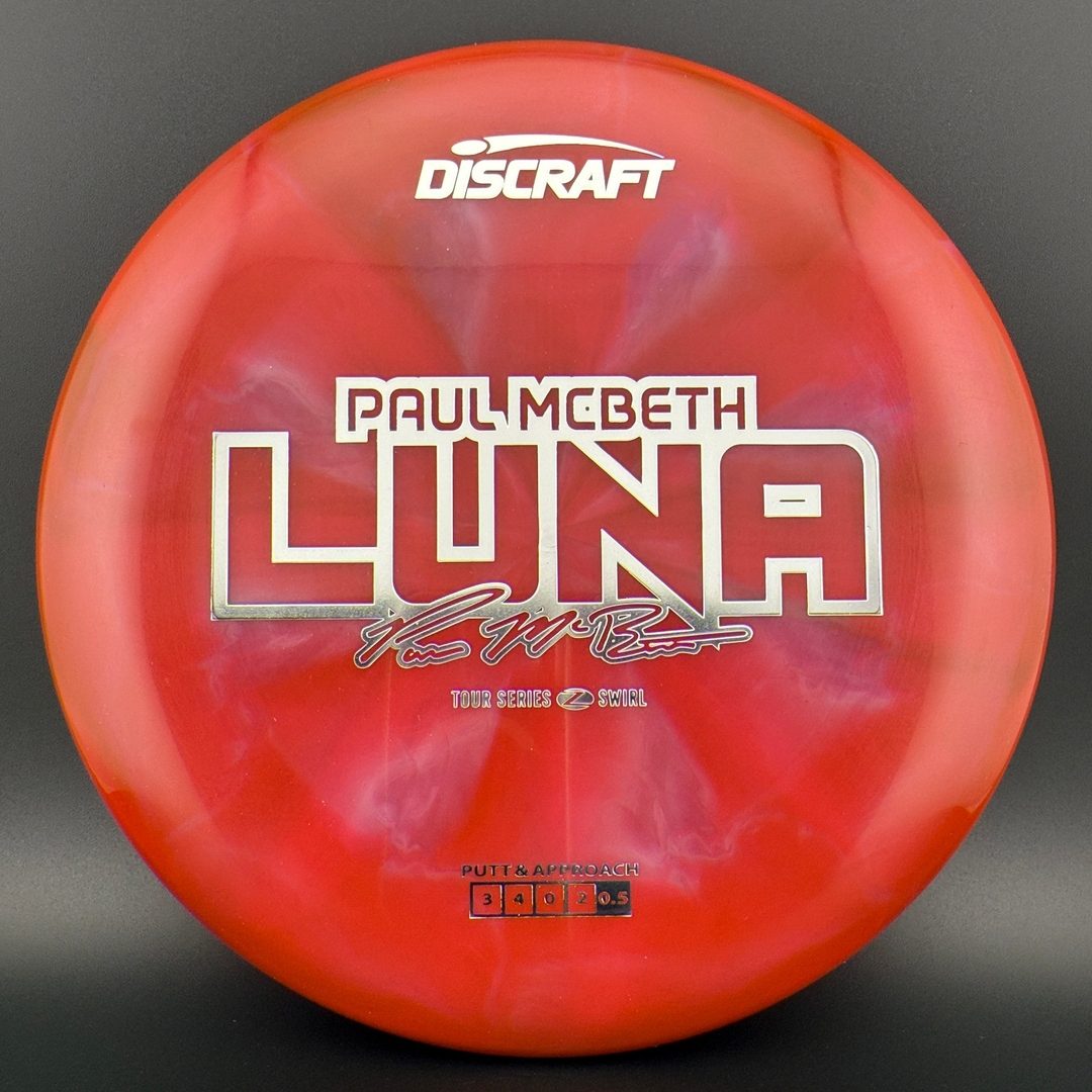 Z Swirl Luna - 2025 Paul McBeth Tour Series Discraft