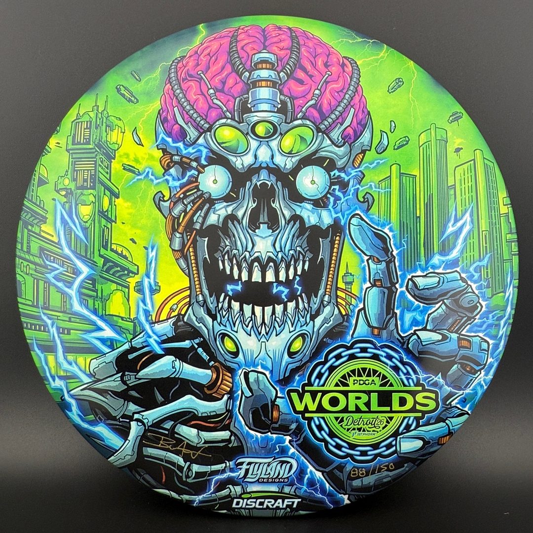 ESP SuperColor Full Foil Buzzz - Worlds '26 Brian Allen Signed 1/150 Discraft