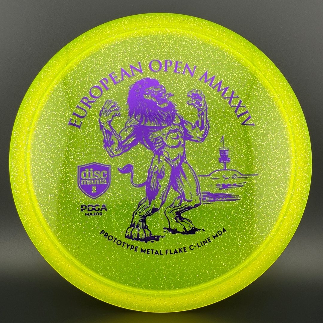 Prototype Metal Flake C-Line MD4 - European Open Discmania