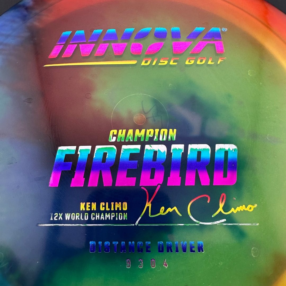 I-Dye Champion Firebird - Ken Climo 12x World Champ Innova