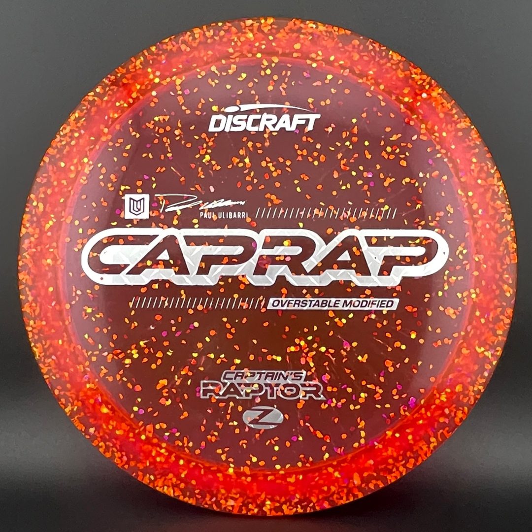Confetti Z Captain's Raptor - Paul Ulibarri 2026 Discraft
