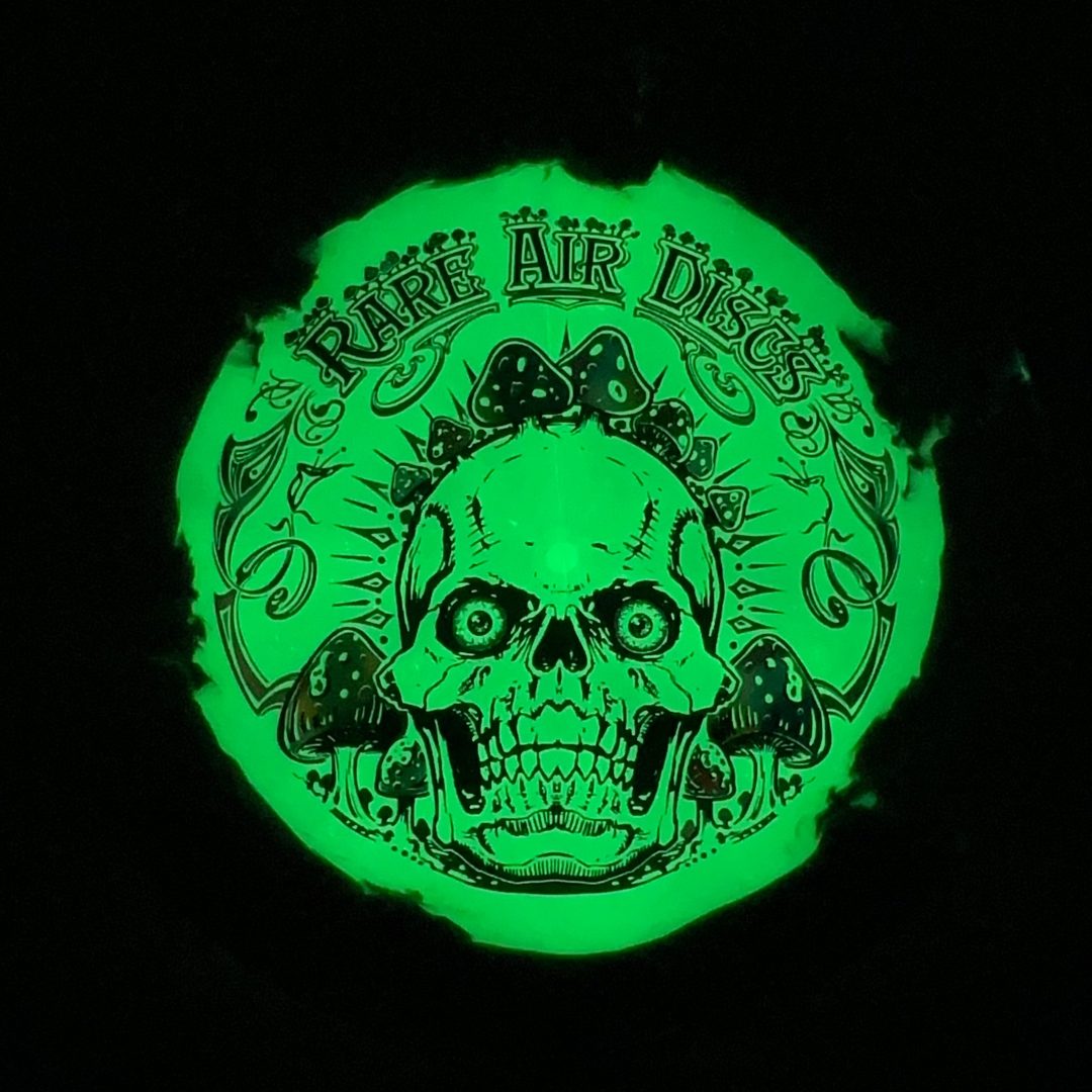 Glow Retina Chemtrail -Crushin' Amanitas by Manny Trujillo Doomsday Discs