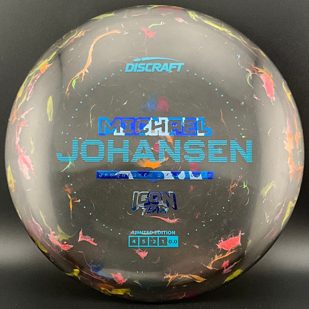 Jawbreaker Z FLX Comet - Michael Johansen Icon Team Discraft