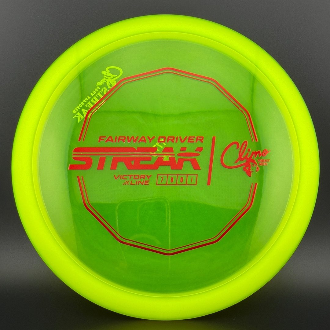 Victory Line Streak - First Run Climo Disc Golf