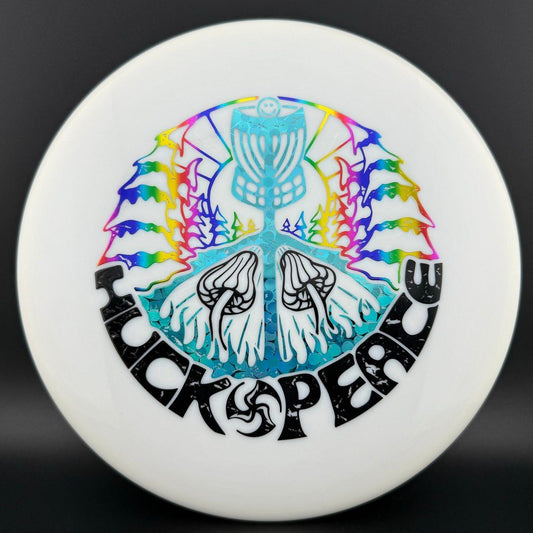 Soft Neo Spore - Huk Lab Peace Triple Foil Stamp Discmania