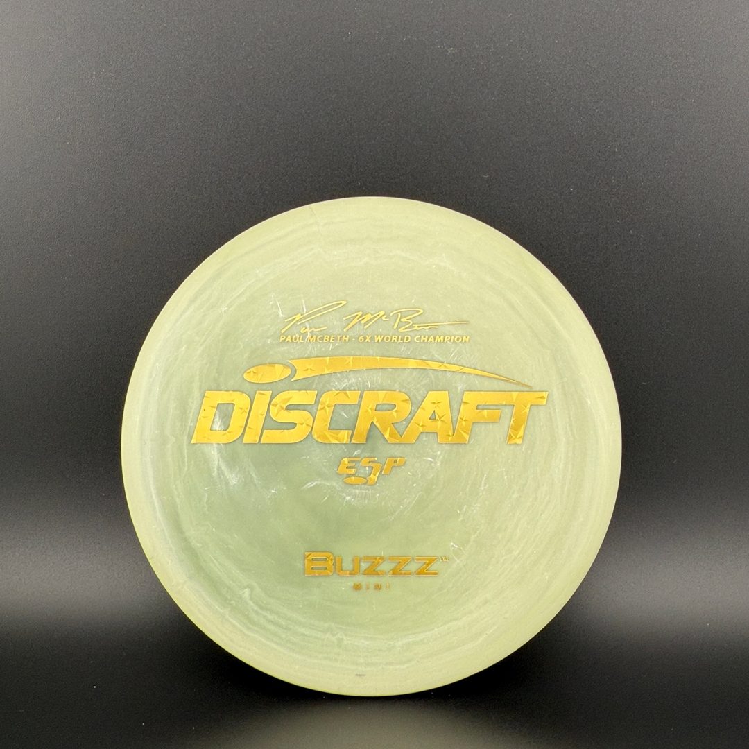 Mini ESP Buzzz - Paul McBeth 6" Mini Disc Discraft