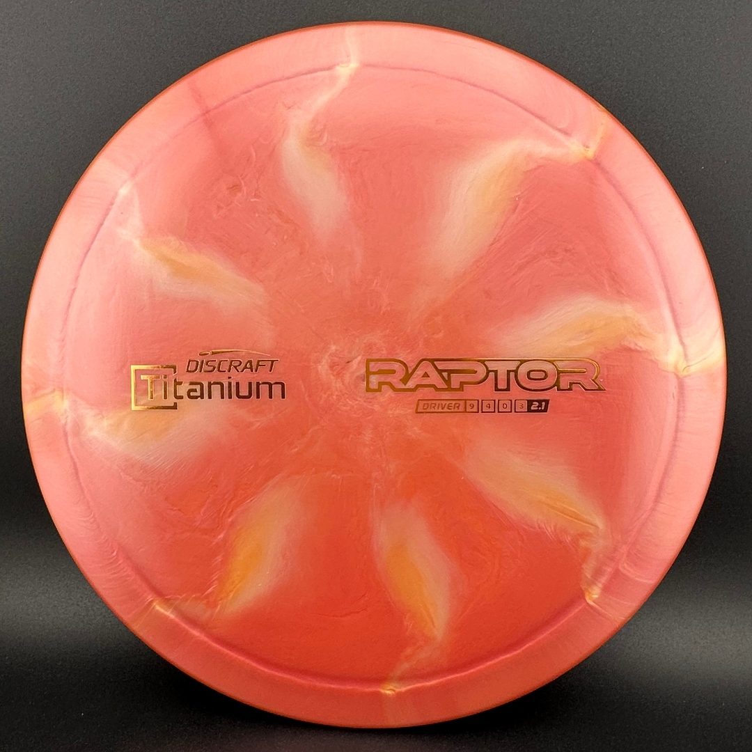 Titanium Swirl Raptor Discraft