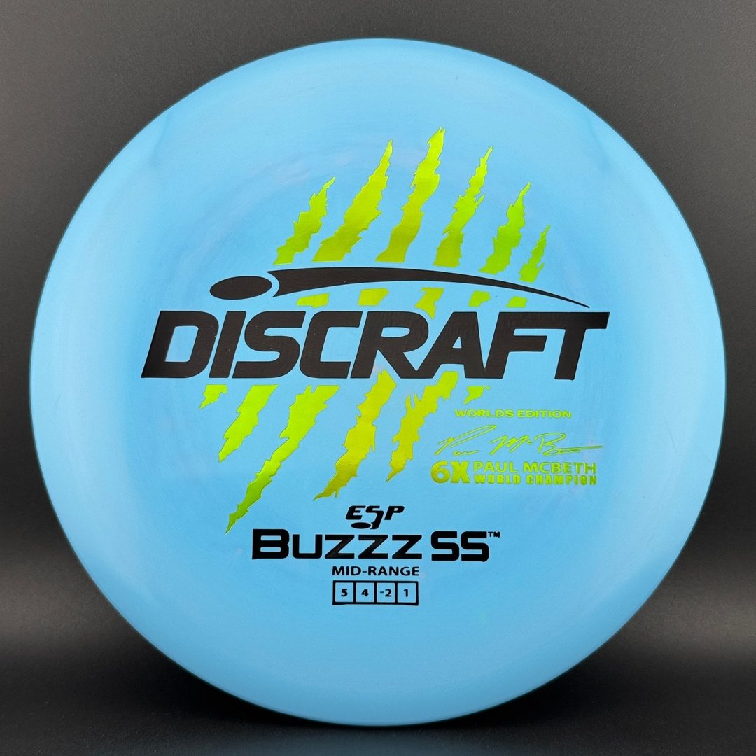 ESP Swirl Buzzz SS - Paul McBeth 6x Claws - Worlds 2026