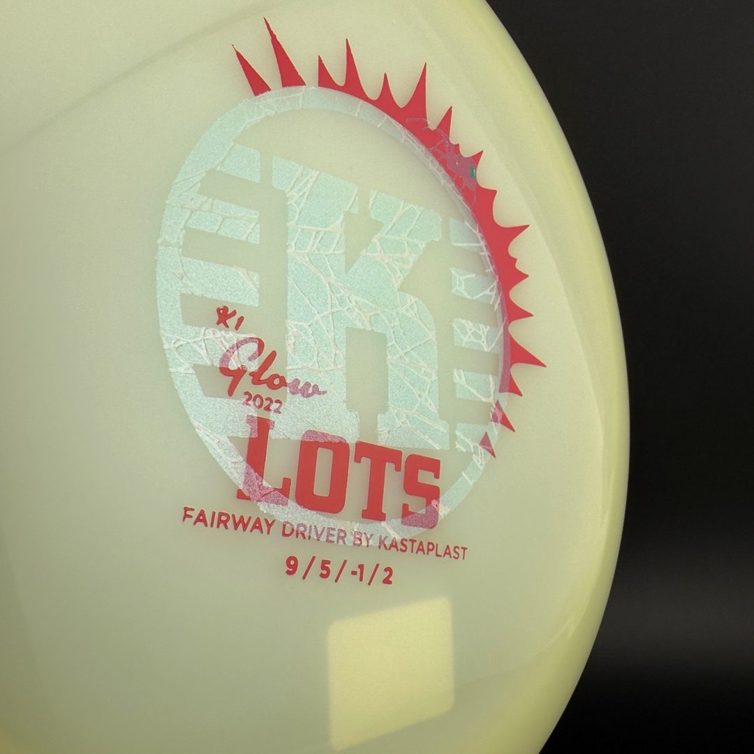 K1 Glow Lots - Spider K - 2022 Full Glow Run Kastaplast